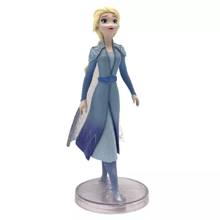 Jucării și jocuri - Figurina Elsa cu rochie de aventura Frozen2 10 cm Bullyland