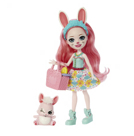 Set de joaca - Enchantimals - Baby Bestie Bree Bunny si Twist [2]