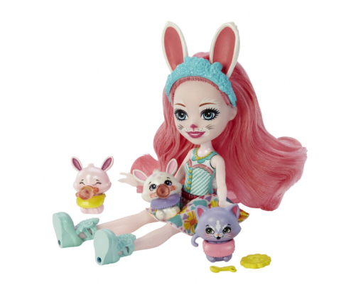 Set de joaca - Enchantimals - Baby Bestie Bree Bunny si Twist [3]