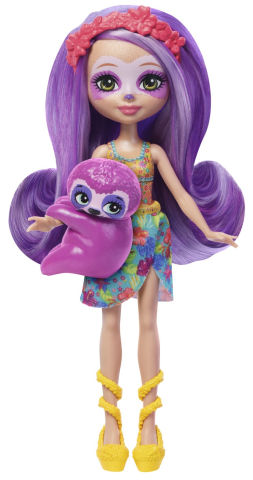 ENCHANTIMALS PAPUSI SI ANIMALUTE SABINDRA SLOTH SI HANG [1]