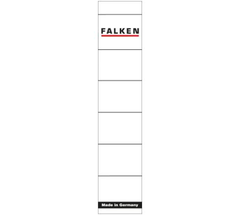 Notes și cuburi memo - Etichete autoadezive Falken pentru cotorul dosarului 36 x 190 mm