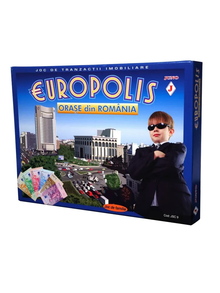 Jocuri educative și de societate - Joc Europolis Orase din Romania