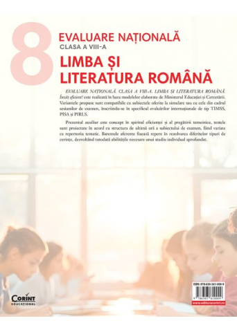 Evaluare nationala 2026 - Limba si literatura romana - Invat eficient!, clasa a VIII-a - Georgiana Andreea Nistor, Ileana Popescu, Constantin Ciprian Nistor [1]