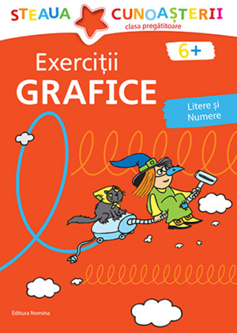 Cărți - Exercitii grafice Rosu 6+ - Birgit Fuchs