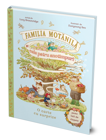Cărți - Familia Motanila si cele patru anotimpuri – Lucy Brownridge