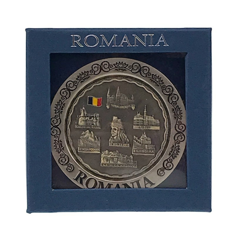 Farfurie decor Romania 8 X 8 cm culori diferite [1]