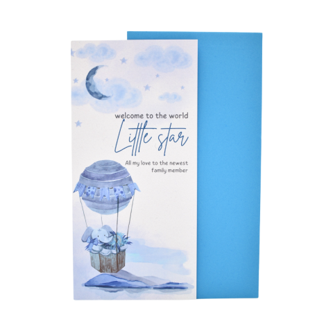 Felicitări - Felicitare cu plic - Welcome to the World little star