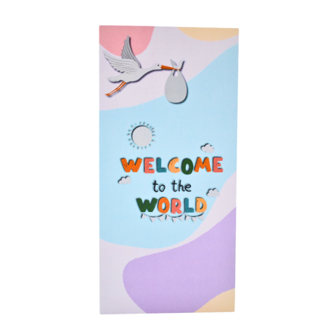 Felicitare cu plic - Welcome to the World [1]