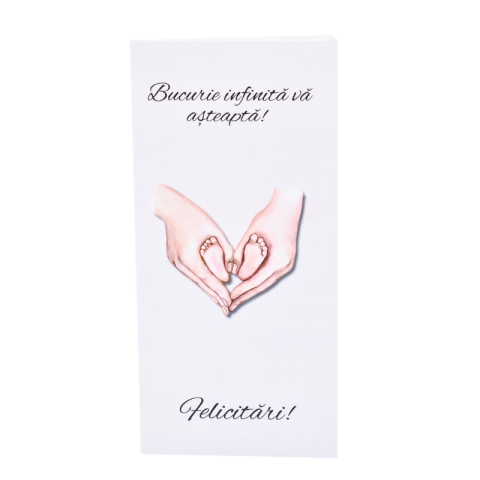 Felicitare cu plic - Bucurie infinita va asteapta! Felicitari! [1]