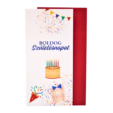 Felicitări - Felicitare cu plic - Boldog szuletesnapot