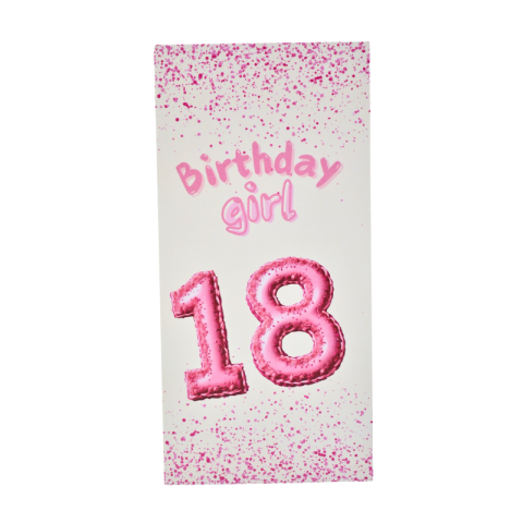 Felicitare cu plic - 18th birthday girl [1]