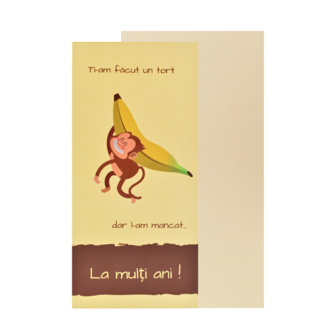 Felicitări - Felicitare cu plic - La Multi Ani