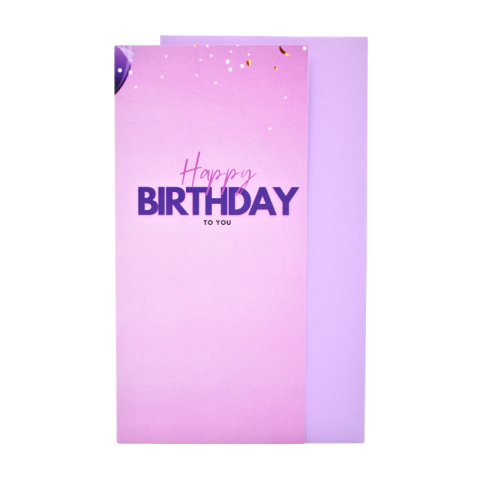 Papetărie și articole din hârtie - Felicitare cu plic - Happy birthday to you