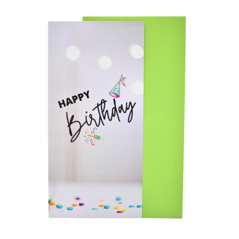 Papetărie și articole din hârtie - Felicitare cu plic - Happy Birthday