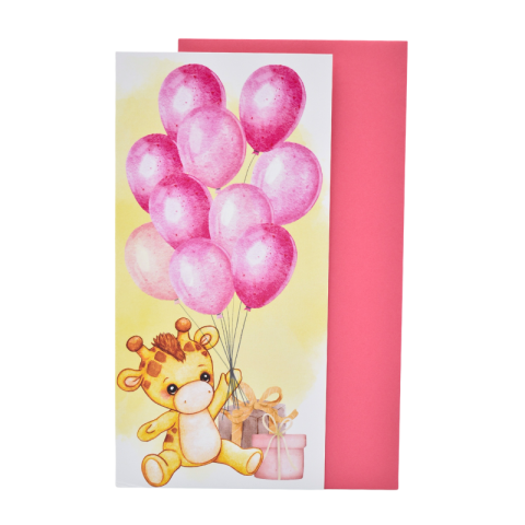 Felicitări - Felicitare cu plic 105x215 mm