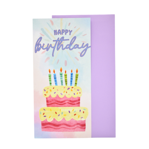 Felicitări - Felicitare cu plic - Happy birthday