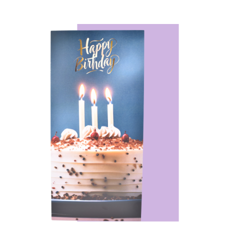 Felicitări - Felicitare premium cu plic - Happy Birthday!