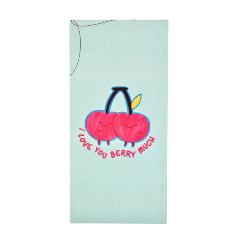 Felicitare cu plic - I love you berry much [1]
