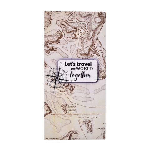 Felicitare cu plic - Let's travel the World together [1]