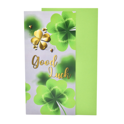 Felicitări - Felicitare cu plic - Good luck