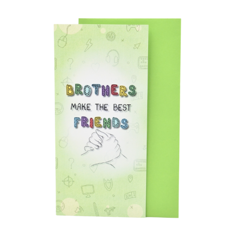 Felicitări - Felicitare cu plic - Brothers make the best friends