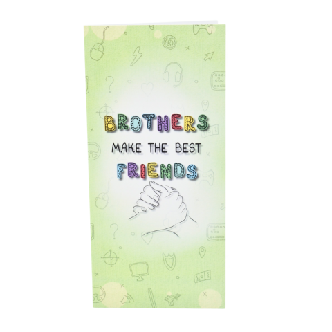 Felicitare cu plic - Brothers make the best friends [1]