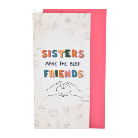 Felicitări - Felicitare cu plic - Sisters make the best friends