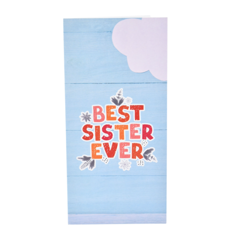 Felicitare cu plic - Best sister ever [1]