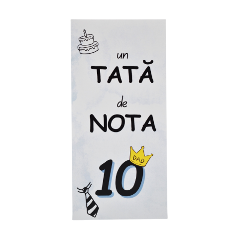 Felicitare cu plic - Un tata de nota 10 [1]