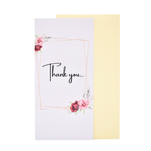 Felicitări - Felicitare cu plic  - Thank you...
