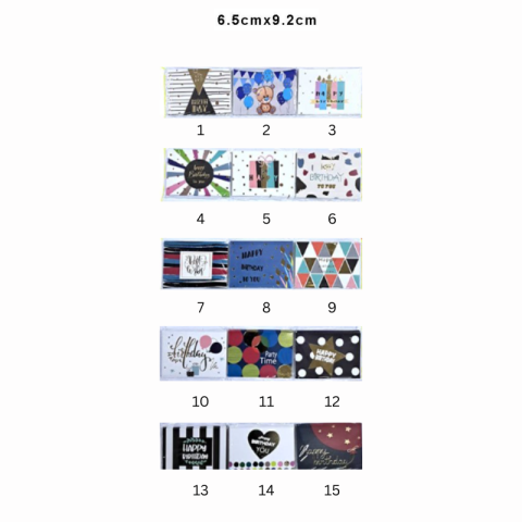 Eticheta tip felicitare pentru cadouri diverse modele [1]