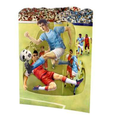 Felicitări - Felicitare 3D Santoro Fotbal