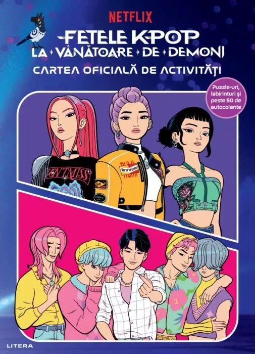 Cărți - Fetele K-Pop la vanatoare de demoni Cartea oficiala de activitati