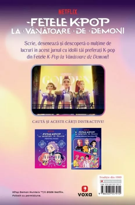 Fetele K-Pop la vanatoare de demoni Jurnalul de aur [1]