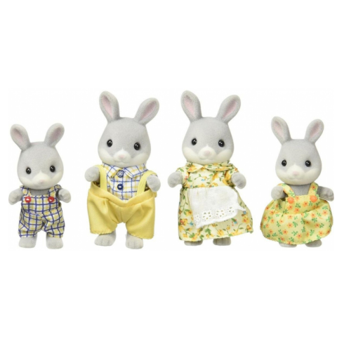 Set 4 figurine Familia Iepurasilor Cottontail Sylvanian Families [1]