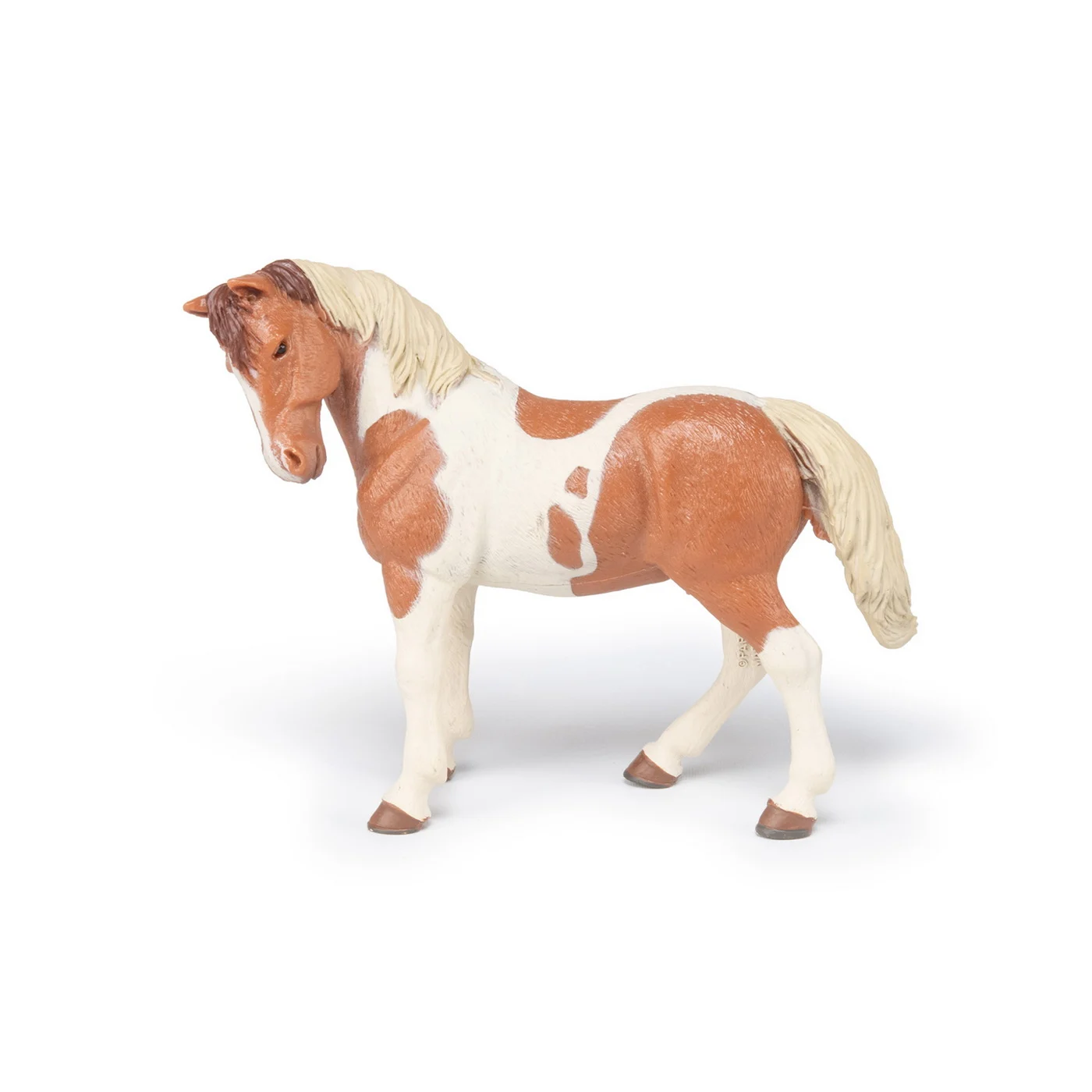 Noutăți Librăria Compas - Figurina Papo Calul Pinto 13.5 x 4 x 10.5 cm