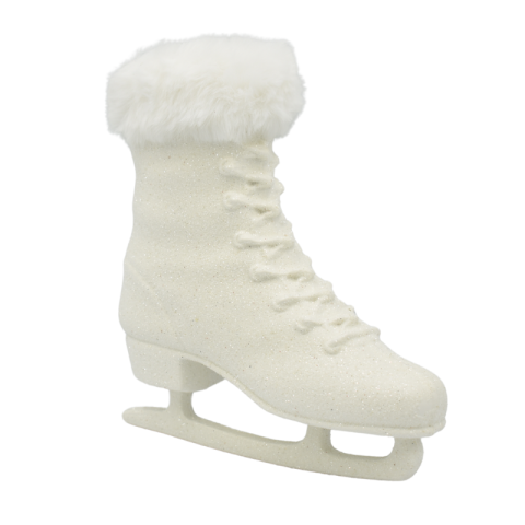 Noutăți Librăria Compas - Patina alba din plastic cu agatatoare 17x16 cm