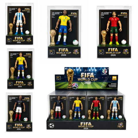 Jucării și jocuri - Figurina Fotbal World Cup 2026 10 cm diverse modele