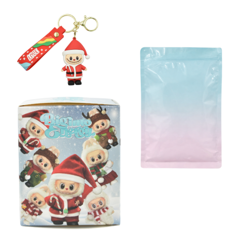 Brelocuri - Figurina surpriza Labubu editie Craciun