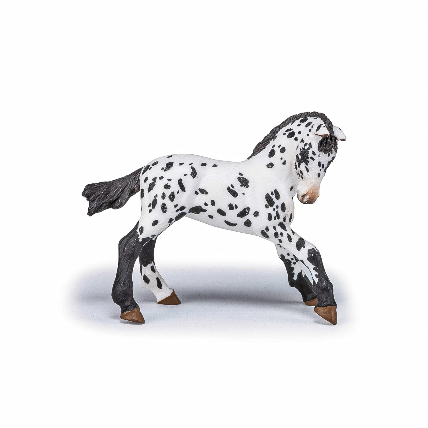 Noutăți Librăria Compas - Figurina Papo Manz Appaloosa Negru 10 x 5 x 8 cm