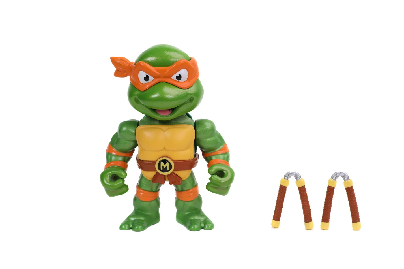 Figurina metalica articulata Testoasele Ninja Michelangelo 10 cm [1]
