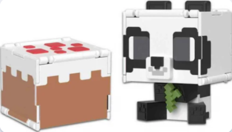 Figurina Minecraft 2 in 1 Flippin Figs Panda [1]