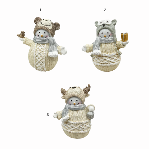 Figurina Om de Zapada Fuzzy cu fular argintiu 10 cm modele diferite [1]