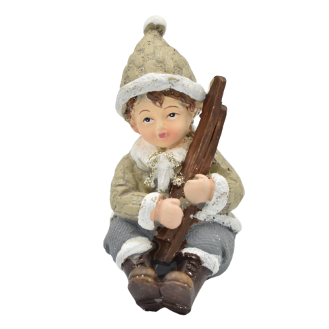 Figurina rasina fata/baiat 9x5.5 cm [2]