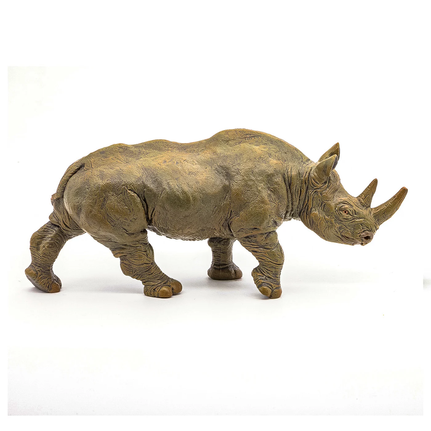 Noutăți Librăria Compas - Figurina Papo Rinocer negru 17 x 7 x 5 cm