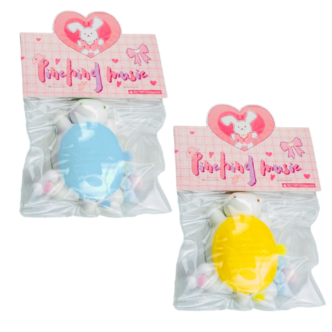 Jucării senzoriale și antistres - Figurina squeezy broasca testoasa 9.5 x 3 x 6 cm culori diferite