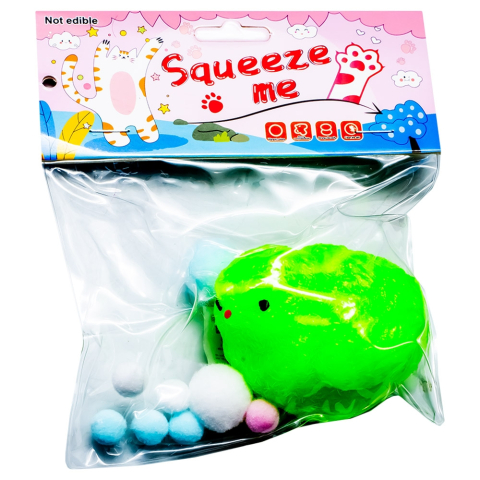 Noutăți Librăria Compas - Figurina Squeezy Puisor 75g diferite culori