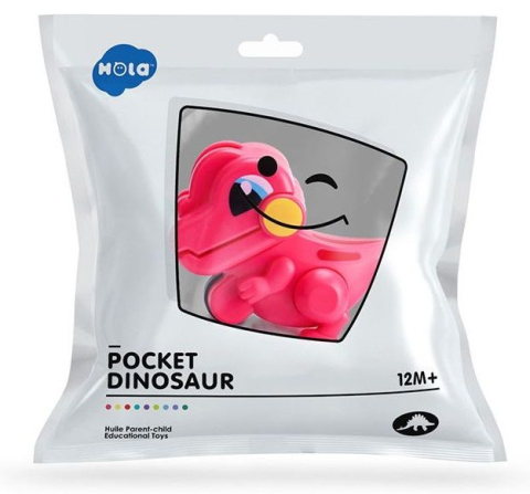 Figurina Hola Toys Dinozaur de buzunar culori diferite [1]
