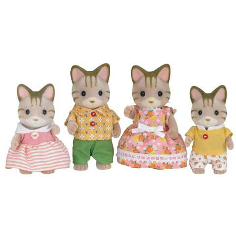 Set 4 figurine Familia Pisicutelor Vargate Sylvanian Families [1]