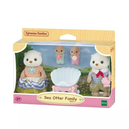 Noutăți Librăria Compas - Figurine Sylvanian Families - Familia Vidrelor de Mare